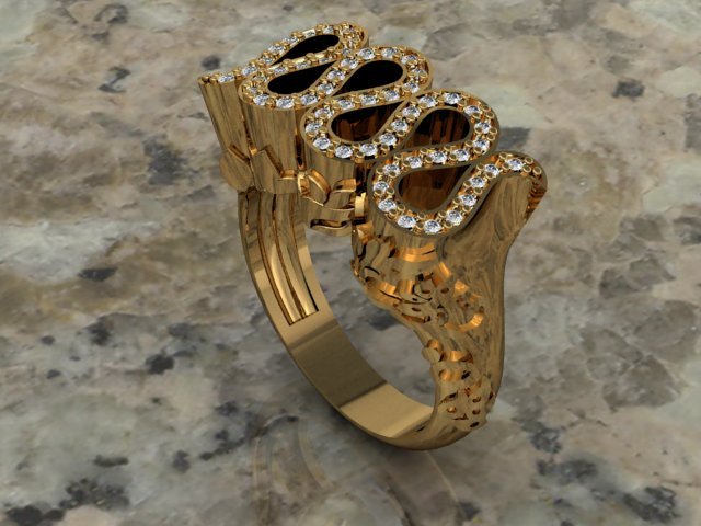 Jewellery ring 3D Model