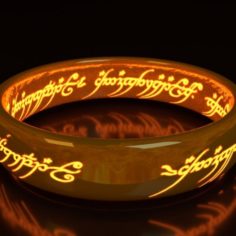 Lord of the Rings The Ring of Power						 Free 3D Model
