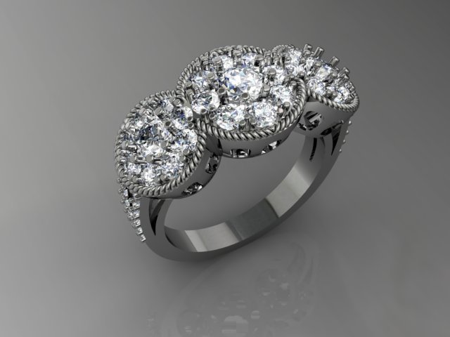 Jewellery ring 3D Model