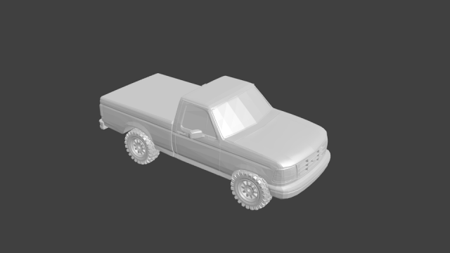 Truck f150 3D Model