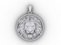 Lion pendant 3D Model