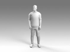 Casual Man 06 Rigged 3D Model
