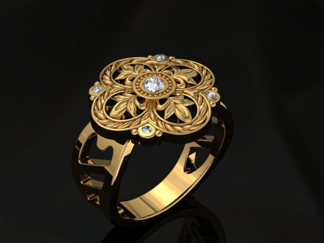 Jewellery ring 3D Model