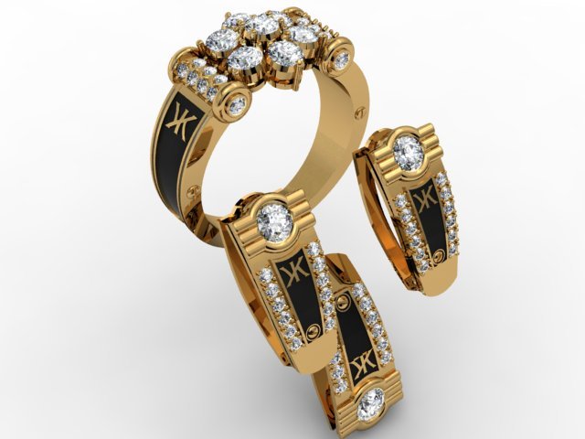 Jewellery ring 3D Model