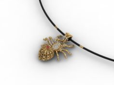 Jewellery pendant spider 3D Model