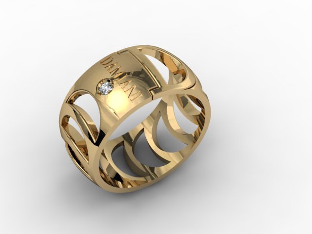 Jewellery ring 3D Model