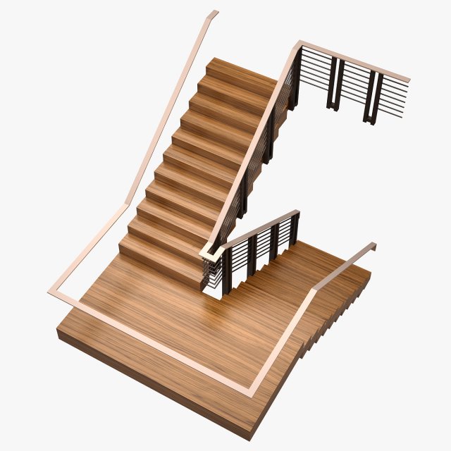 Stair 05 3D Model