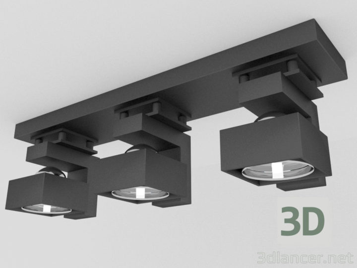 3D-Model 
The lamp on the ceiling