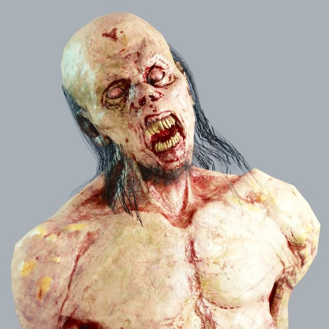 Zombie Abomination 3D Model