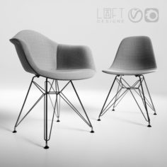 LoftDesign chairs 3D Model