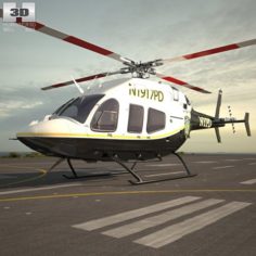 Bell 429 GlobalRanger 3D Model