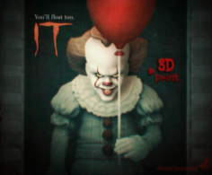 Pennywise IT 3D Model