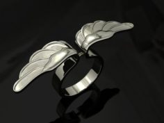 Jewellery ring wing 3D Model