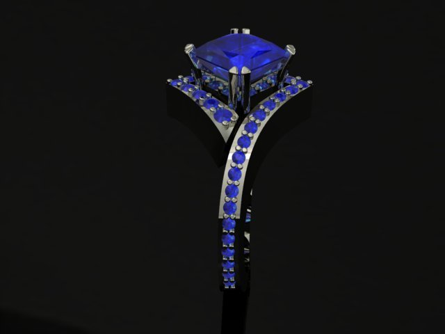 Jewellery ring 3D Model