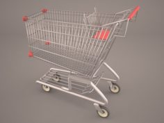 Shopping Cart 3D Model