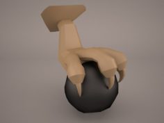 Ball Claw 3D Model
