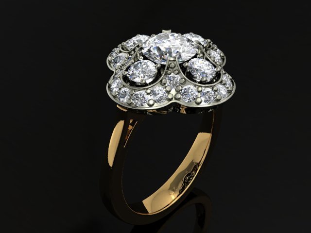 Jewellery ring 3D Model