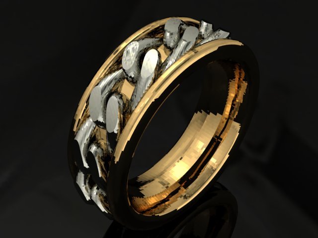 Chain ring 3D Model