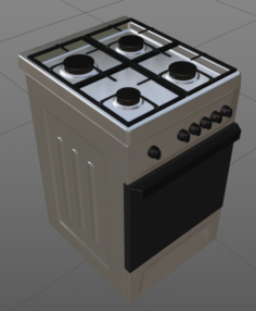 Gas stove Free 3D Model