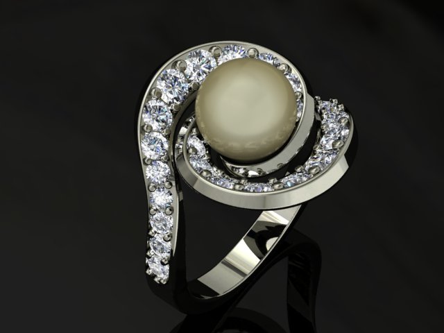 Jewellery ring 3D Model