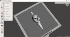 Skull- DripTip 3D Model