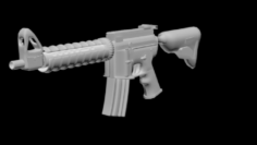M4A4 Realistic 3D Model