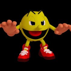 Improved Pac-Man						 Free 3D Model