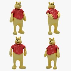 Winnie The Pooh 3 POSE 3D Model