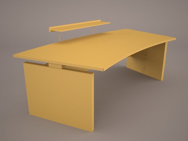 Computer desk 3D Model