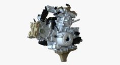 Ducati Superquadro Engine 3D Model