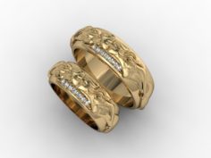 Jewellery ring love 3D Model