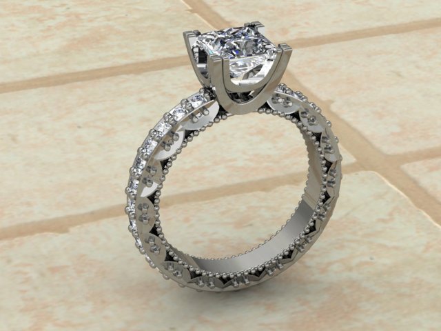 Jewellery ring 3D Model