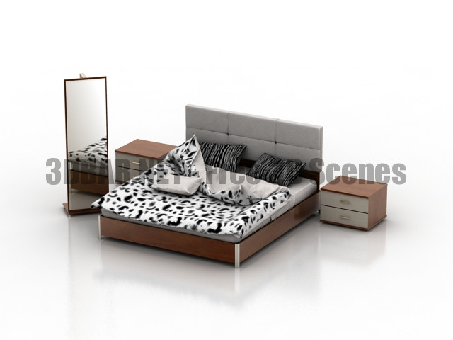Bedroom set 3D Collection