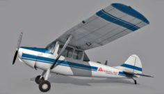 Cessna L-19 O-1 Bird Dog 3d model