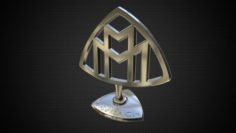 Maybach hood ornament 3D Model