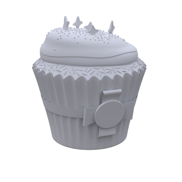 Cupcake 3D Model