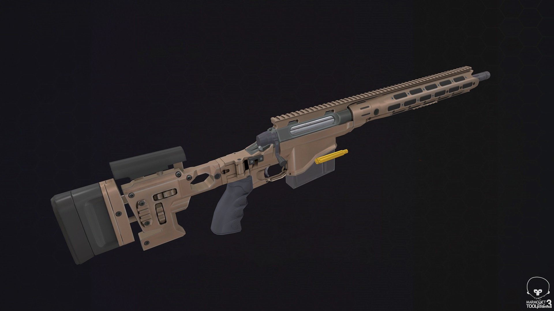 Remington MSR 3D Model