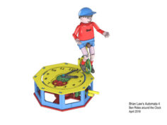 Automata-4 Ben rides around the clock 3D Print Model