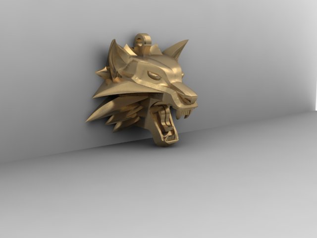 Wolf head 3D Model