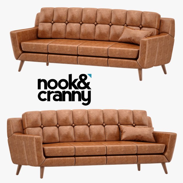 NookCranny Duke Sofa 3D Model