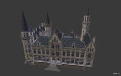 Town hall 3D Model