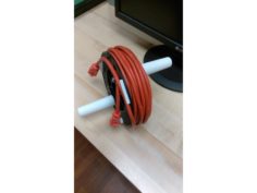 Hydras Cord Cleaner _Extention Cord Reel 3D Print Model