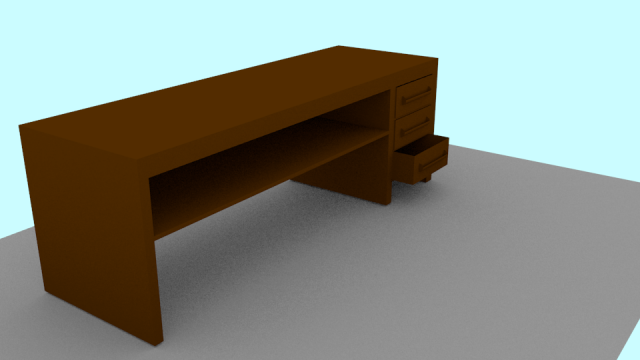 DeskChair 3D Model