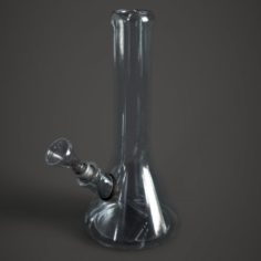 Glass Bong 3D Model