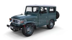 Toyota Land Cruiser FJ 40 with Interior and Chassis 3D Model