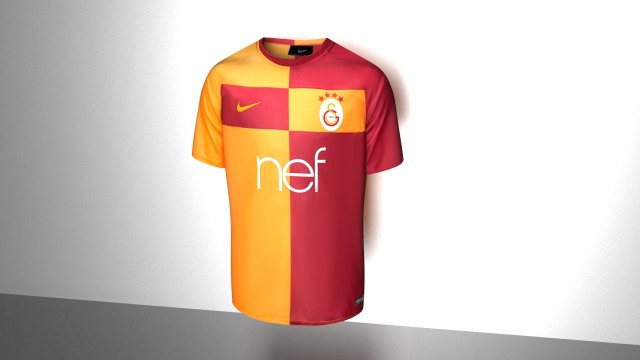 Galatasaray Uniform 3D Model