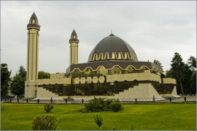 Mosque in the city of Nalchik panels 3D Model