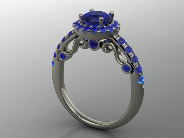 Jewellery ring 3D Model