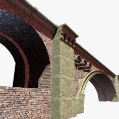 Stone Bridge 3D Model