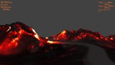 Volcano 3D Model